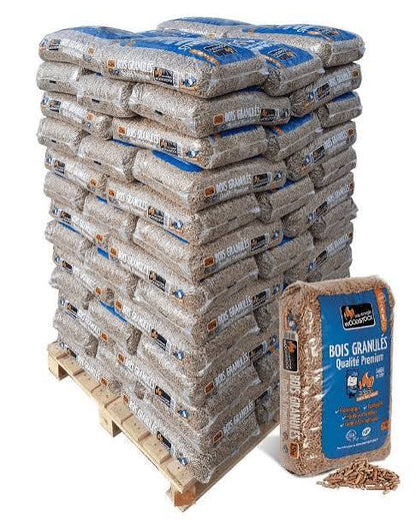 Granulés de bois Woodstock – 78 sacs de 15 kg